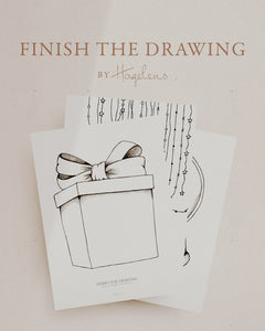 FINISH THE DRAWING - CHRISTMAS